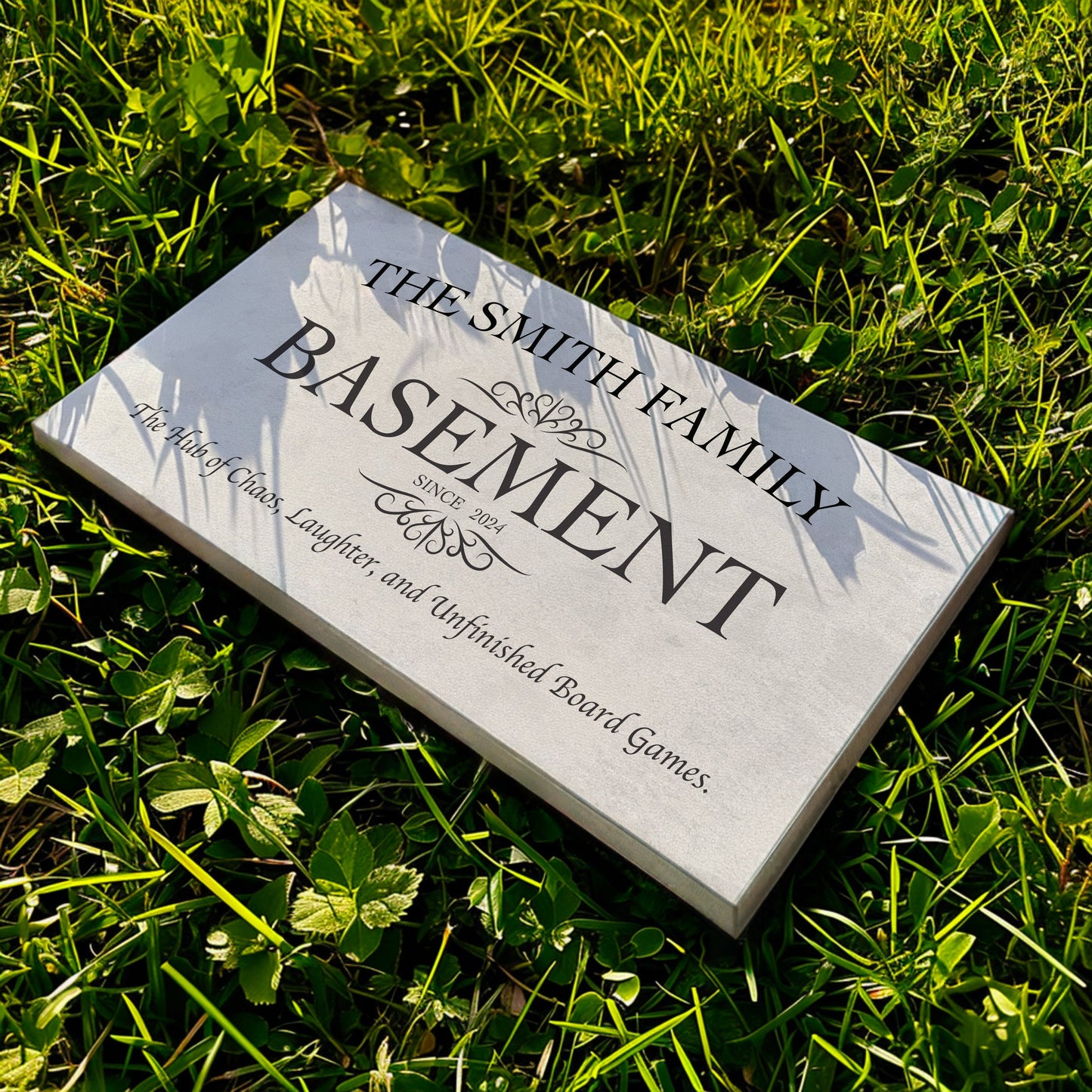 Custom Whiskey Bar Sign - Personalized Man Cave Canvas Art - Rustic Basement Decor with Custom Family Name - High Quality Canvas Print