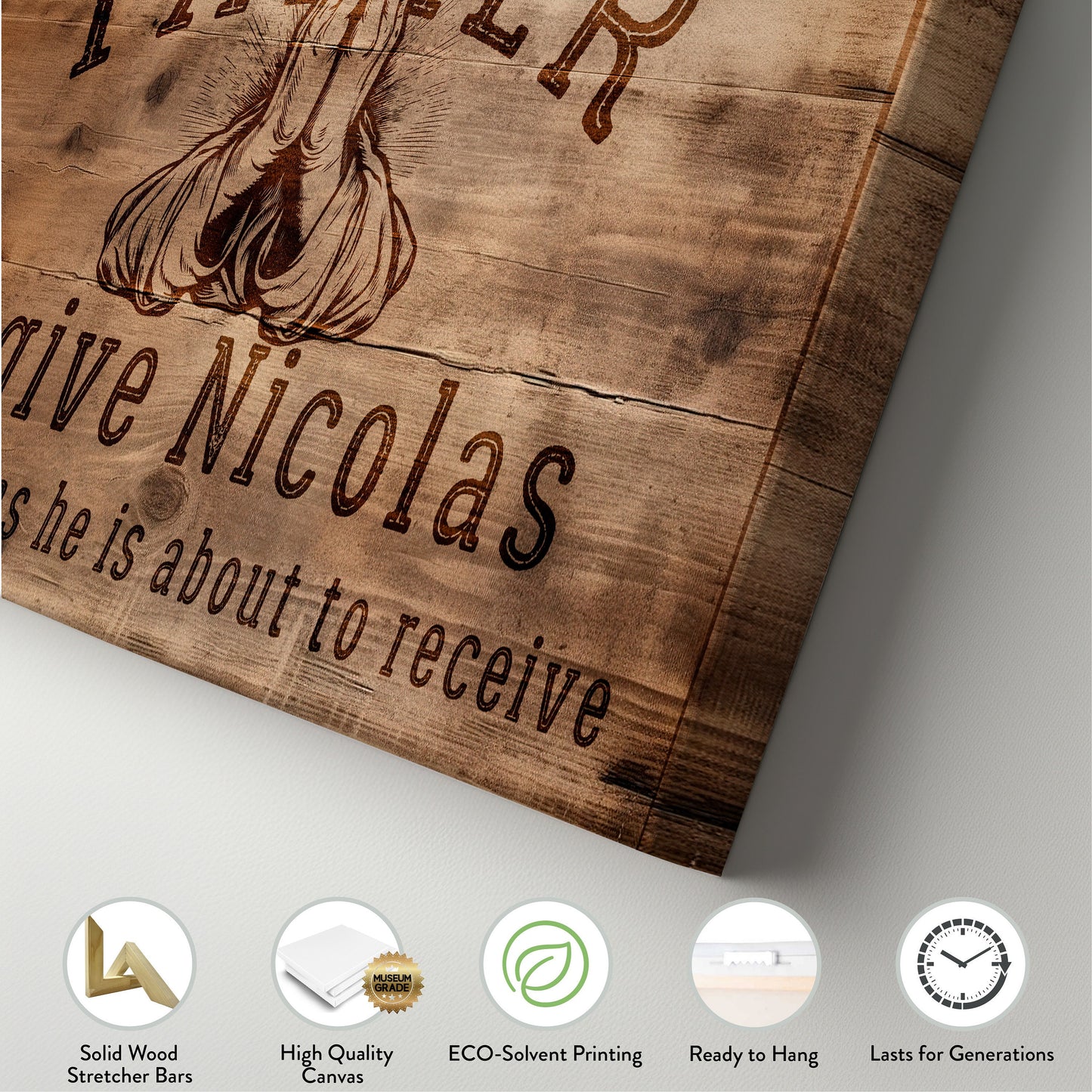 Personalized Home Gym Wood Sign: Religious Fitness Decor