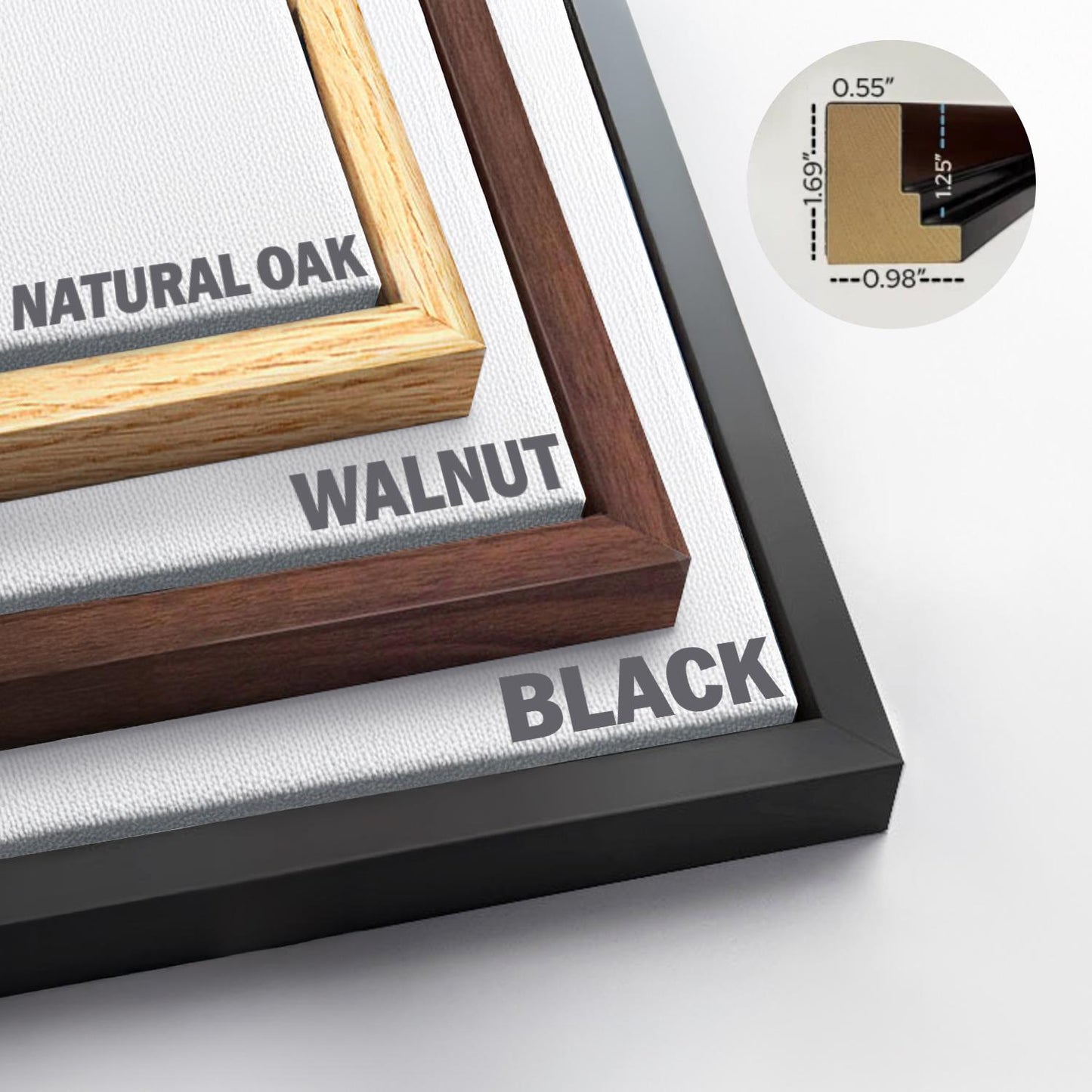 Rainbow Arch Canvas Art | Abstract Minimalist Print | Bohemian Wall Art For Living Room | Terracotta Ochre Art Square Canvas Art