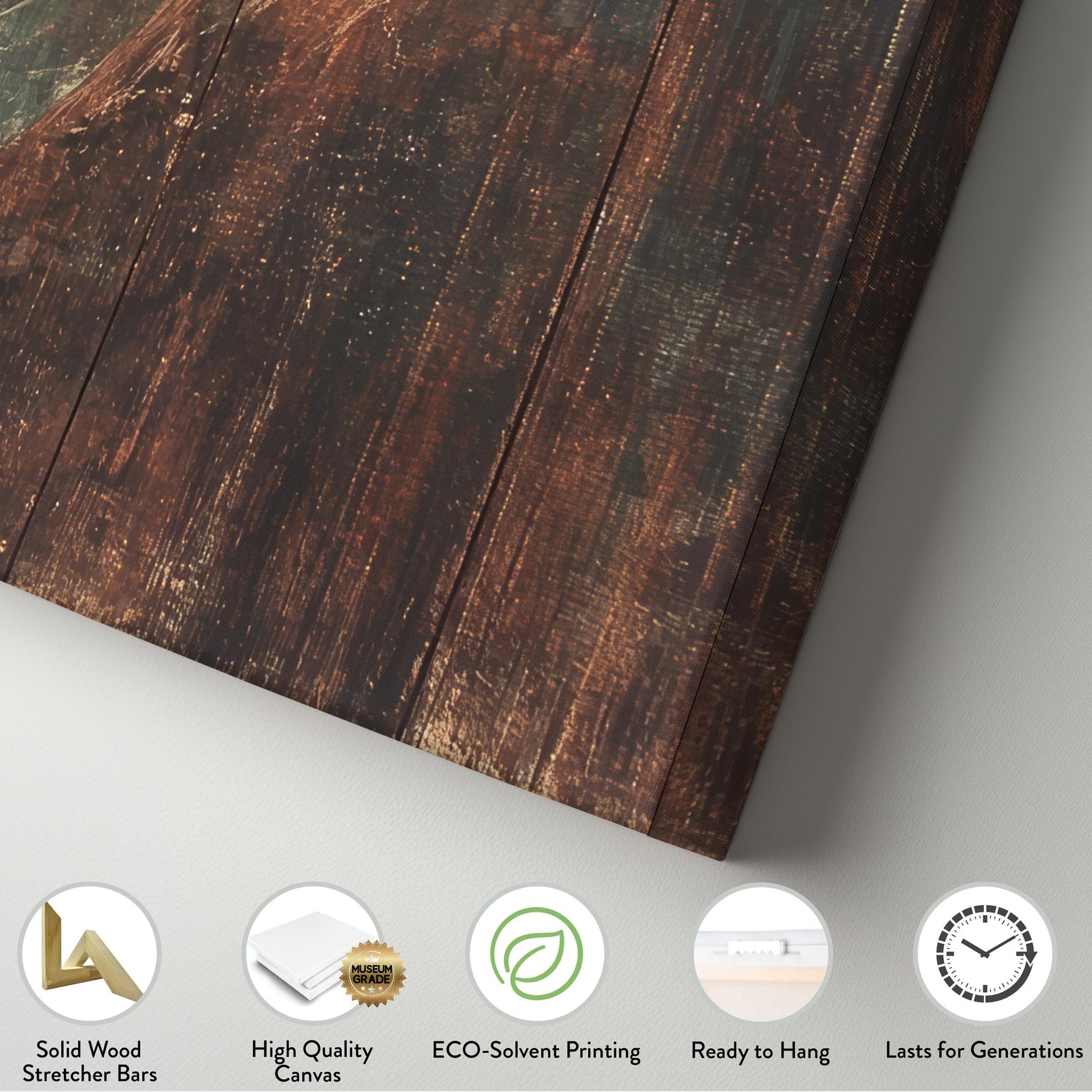 Soaring Eagle Canvas Art | Mountainous Textured Print | Bohemian Wall Art For Living Room | Burnt Sienna Art Square Canvas Art