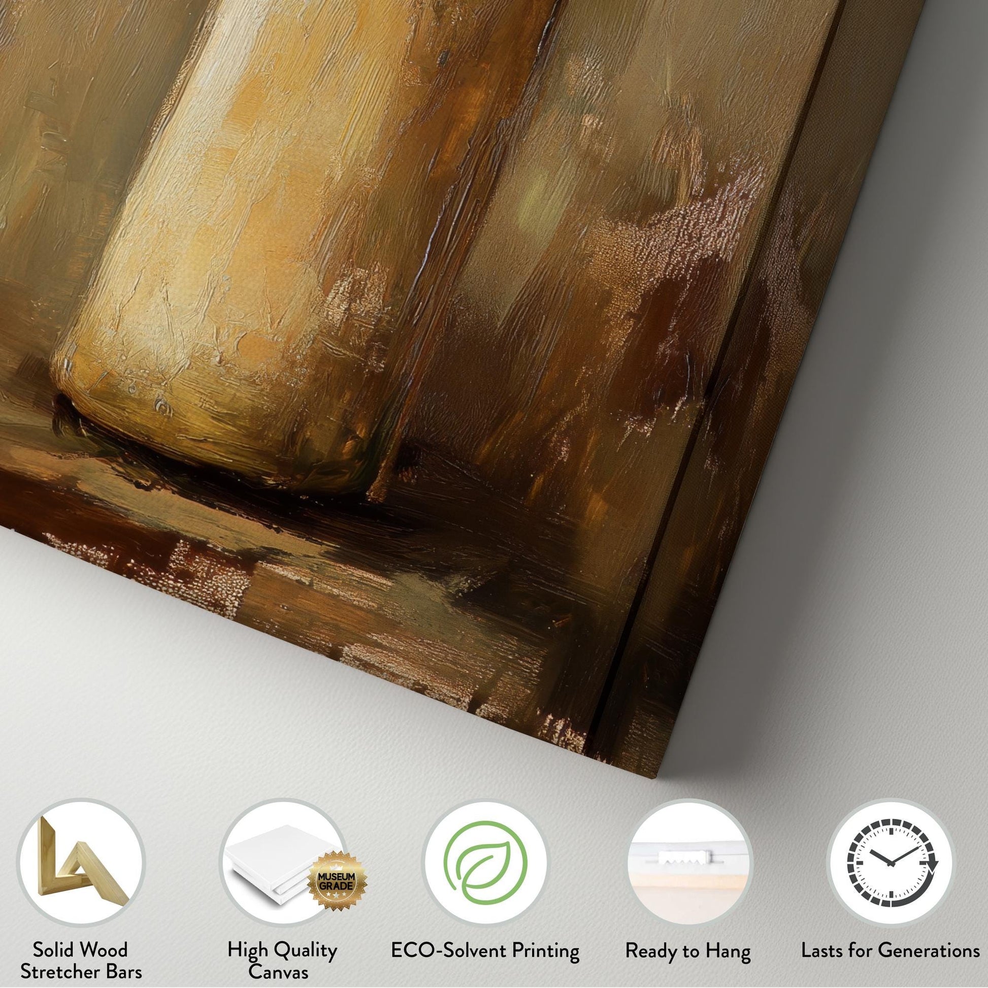 White Cosmos Floral Canvas Art | Impasto Oil Print | Bohemian Wall Art For Living Room | Creamy Beige Art Long Vertical Art