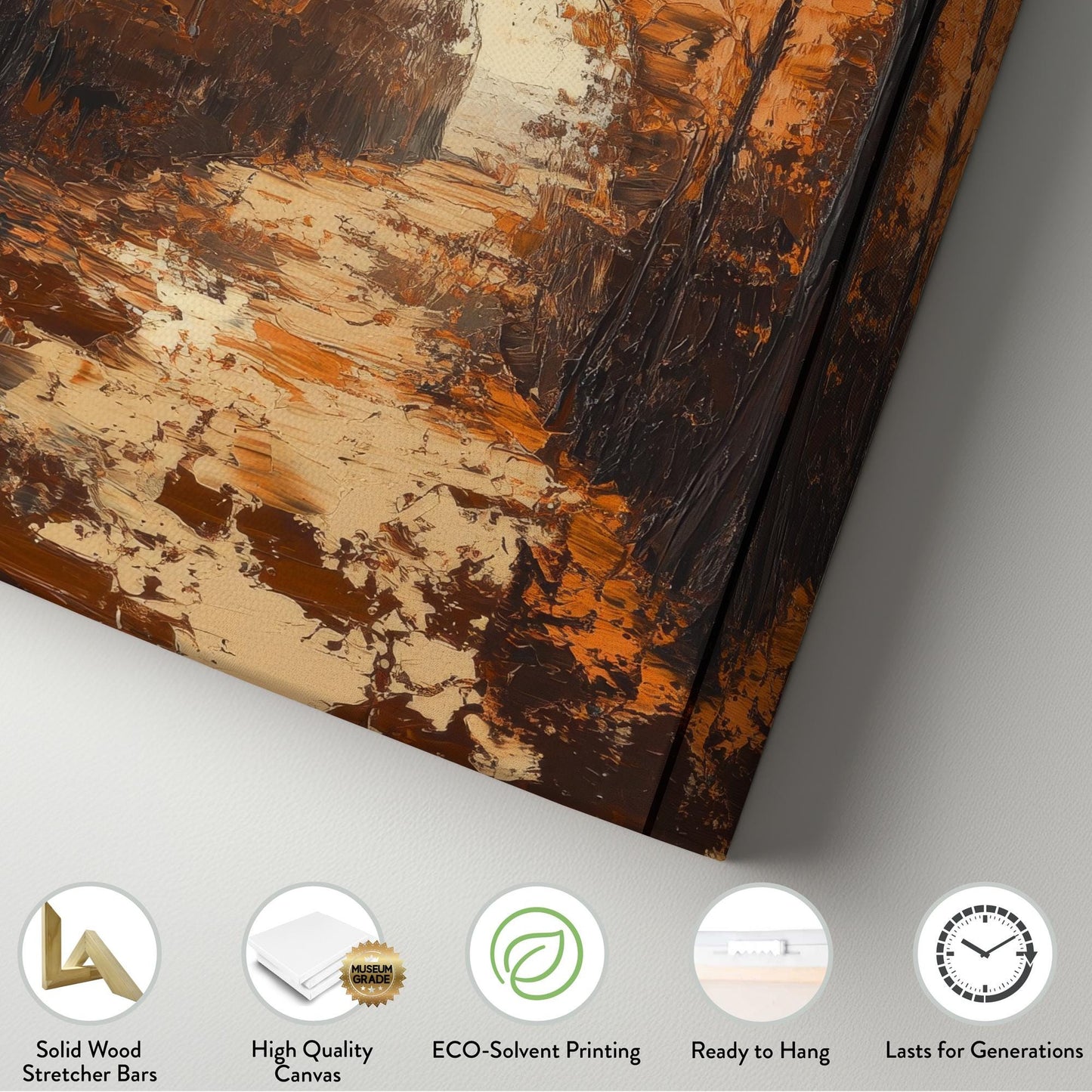 Parisian Impressionist Canvas Art | Impasto Eiffel Tower Print | Bohemian Wall Art For Living Room Long Vertical Art